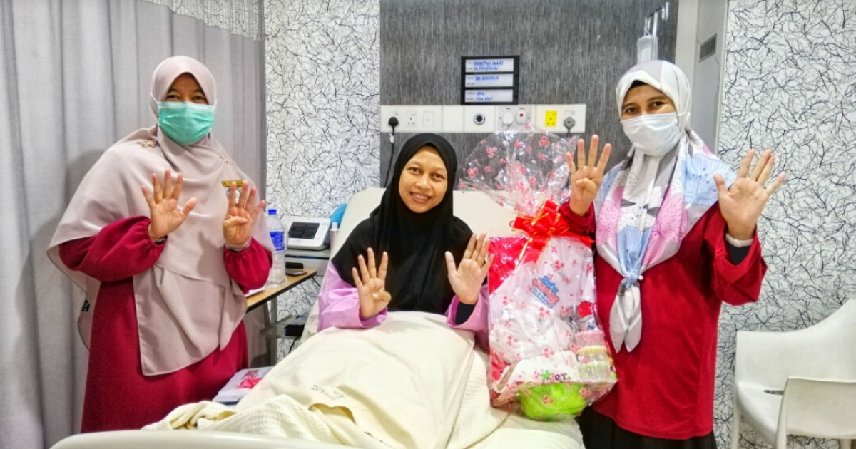 Pengalaman Bersalin 9 kali di Hospital Islam Az -Zahrah