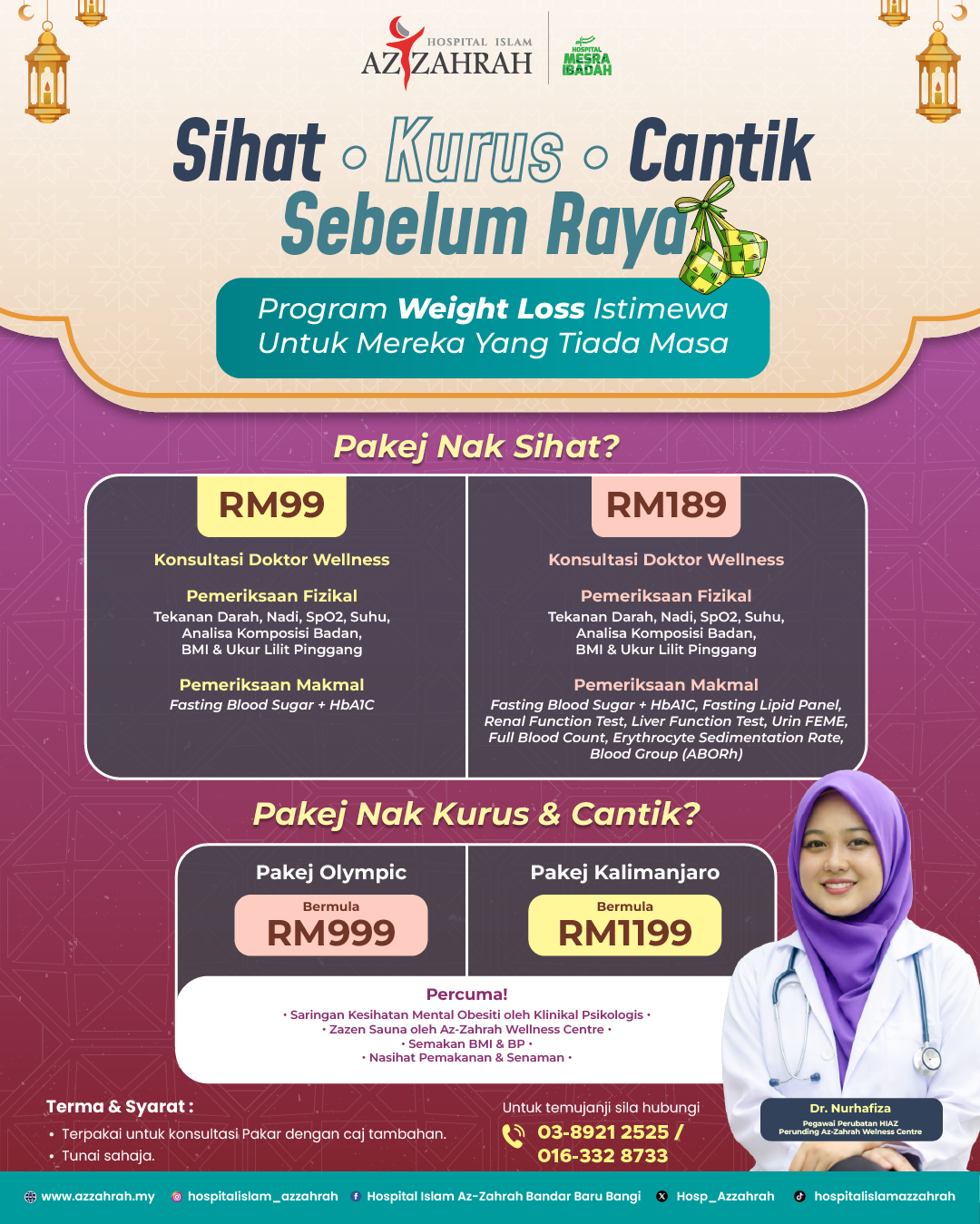 Program weight loss Ozempic dan Mounjaro di Bangi