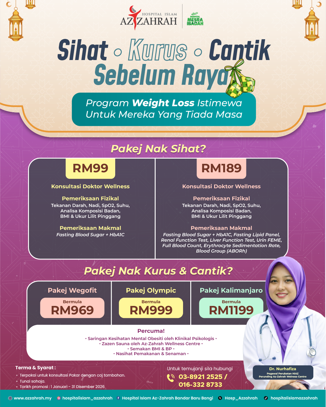 Pakej Sihat Kurus Cantik