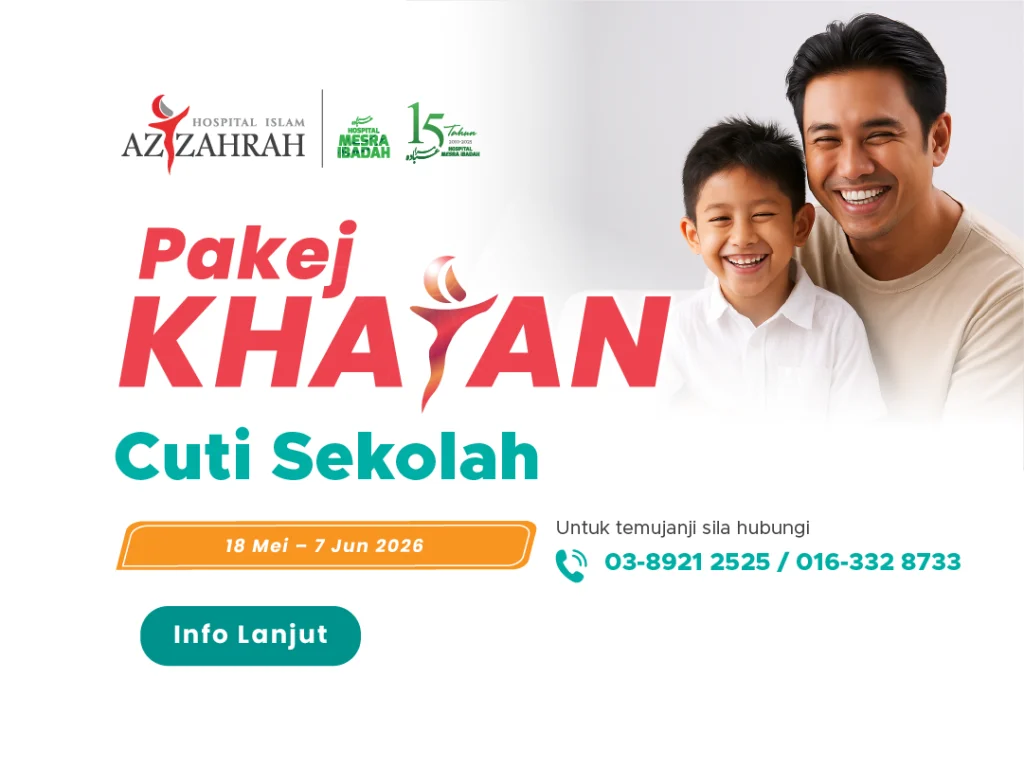Pakej Khatan Cuti Sekolah Hospital Islam Az-Zahrah 2026