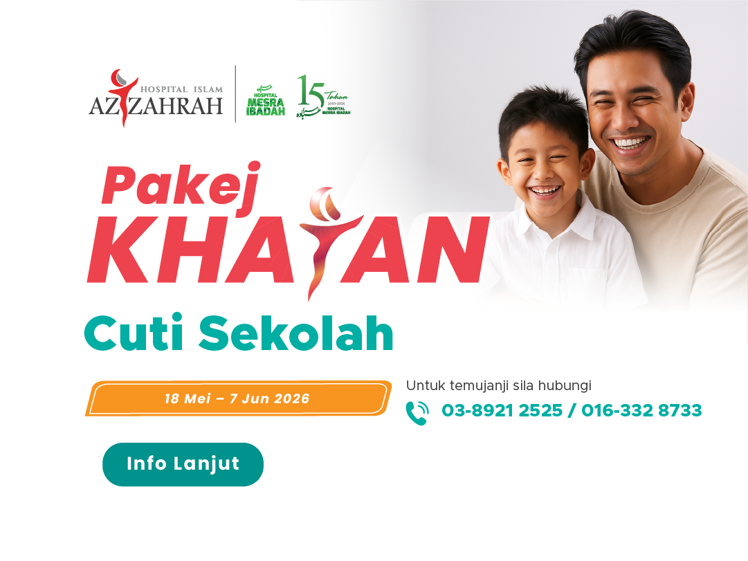 Pakej Khatan Cuti Sekolah Hospital Islam Az-Zahrah 2026