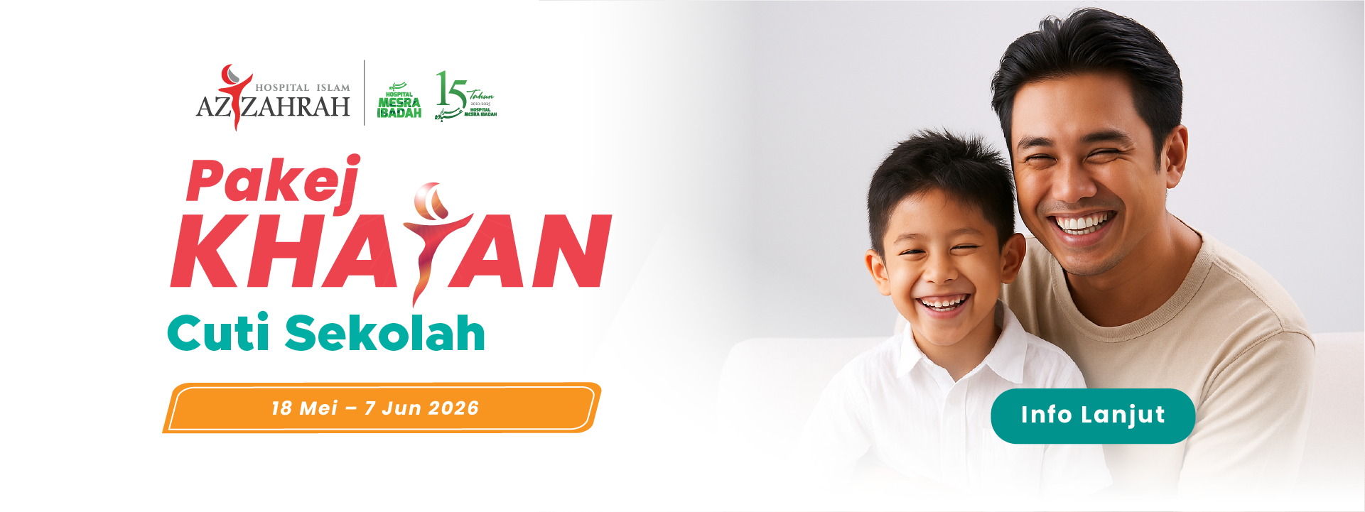 Pakej Khatan Cuti Sekolah Hospital Islam Az-Zahrah 2026
