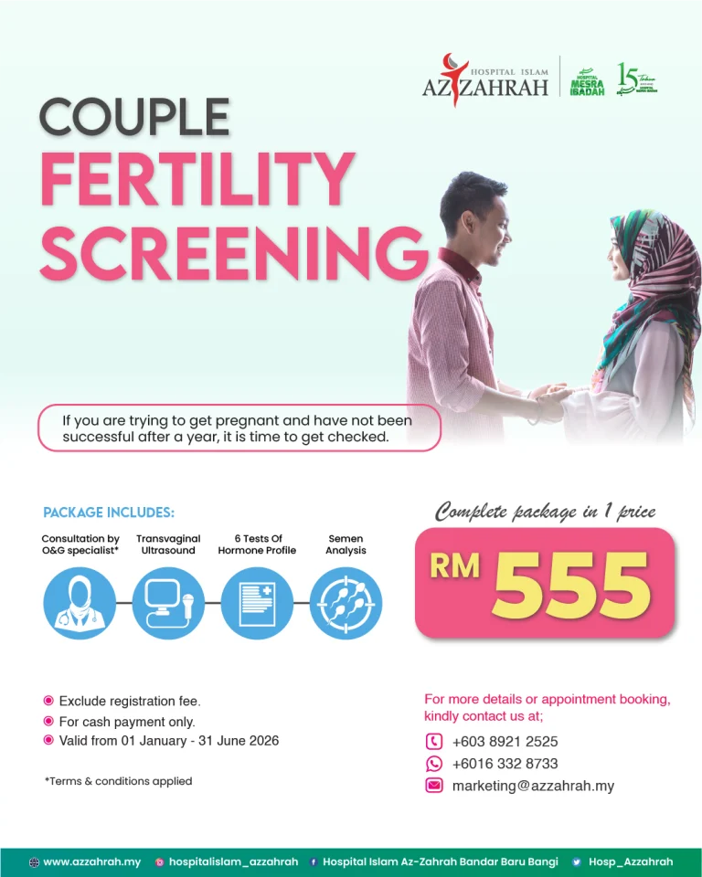 Ujian saringan kesuburan untuk suami dan isteri