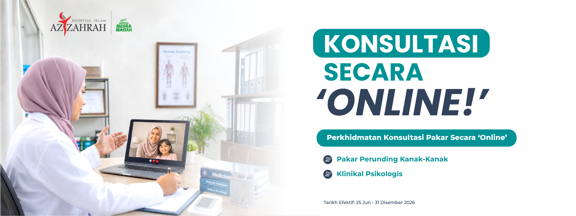 Promosi Hospital Islam Az-Zahrah 2