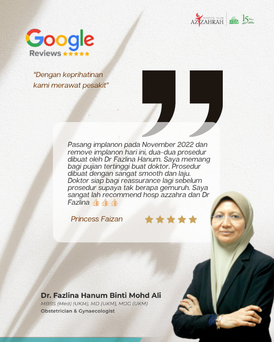 Testimoni Pelanggan Bersalin Az-Zahrah 2