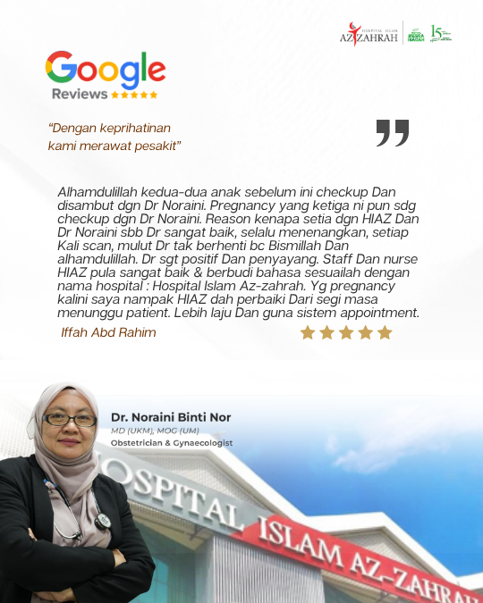 Testimoni Pelanggan Bersalin Az-Zahrah 6
