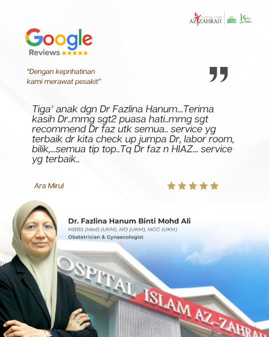 Testimoni Pelanggan Bersalin Az-Zahrah 8