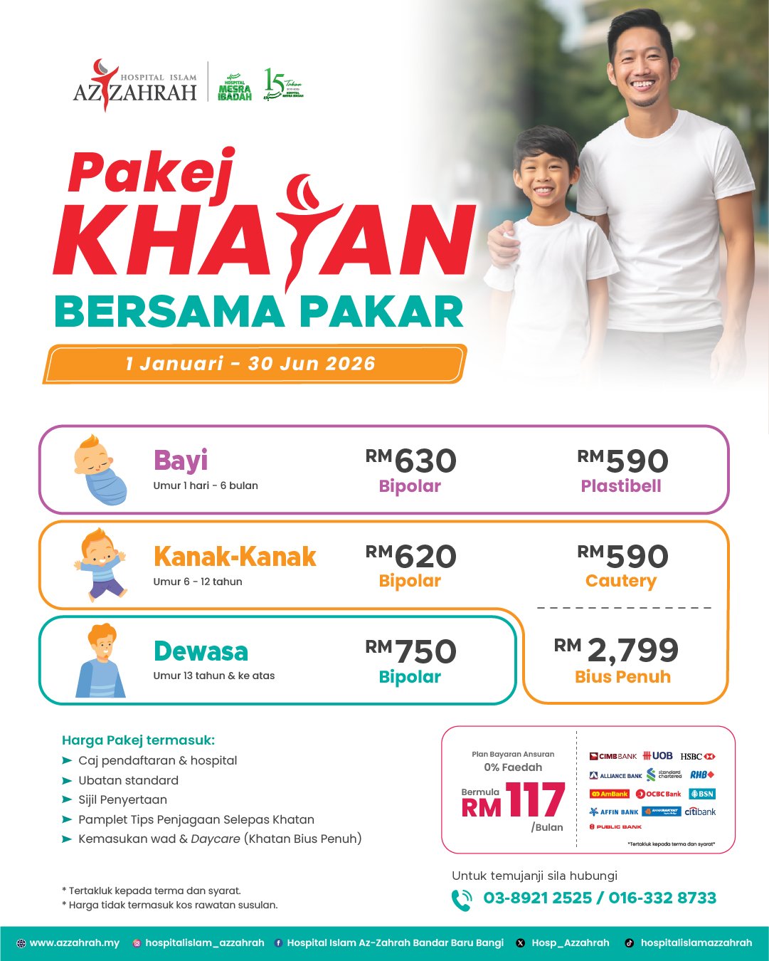 Pakej Khatan kanak-kanak lelaki
