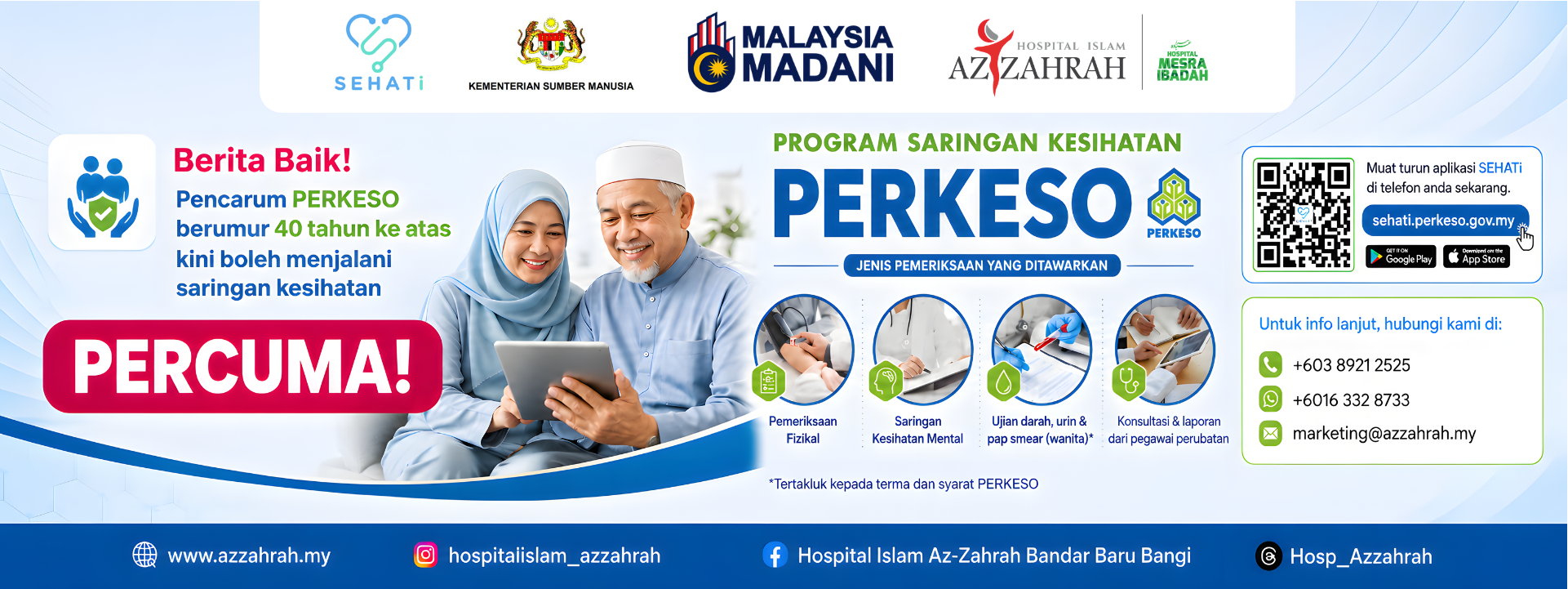 Promosi Hospital Islam Az-Zahrah 2