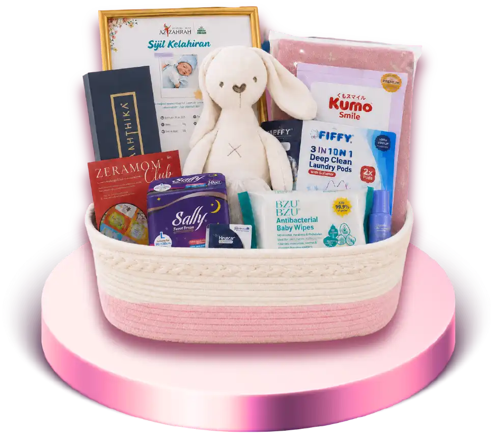 Hadiah eksklusif Pakej Bersalin Merdeka
