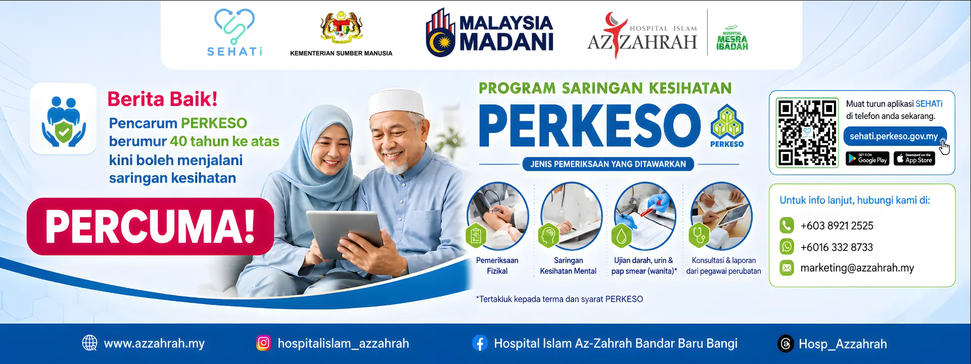 Promosi Hospital Islam Az-Zahrah 2
