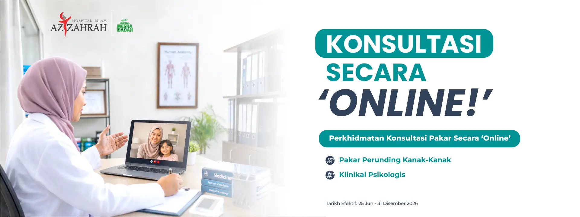 Promosi Hospital Islam Az-Zahrah 2
