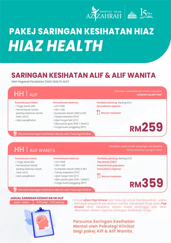 Pakej Hiaz Health