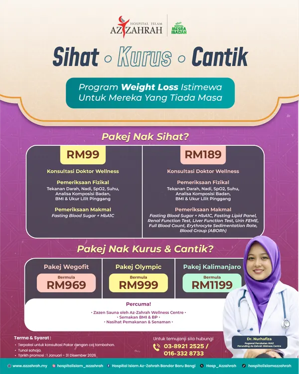 Pakej Sihat Kurus Cantik
